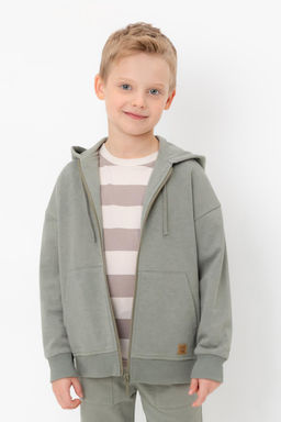 Crockid _ КР 302679-1/зеленый чай к554 джемпер (толстовка) для мал  фото 2