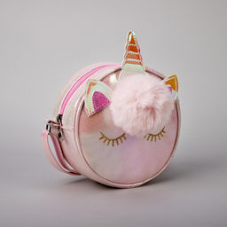 Сумка детская Волшебный единорог на молнии, цвет розовый - NAZAMOK KIDS фото 2