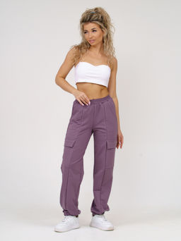 913 Брюки "Бледно-фиолетовый"