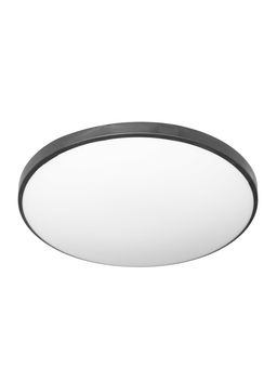 Светильник потолочный LED SPB-6 Slim Base, 24Вт, 5000К, d260 h58, без ПДУ, чёрный