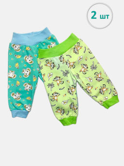 (Уп. 2 шт) Штаны-евро футер, арт.C-ST810-ITn, цвета для мальчиков