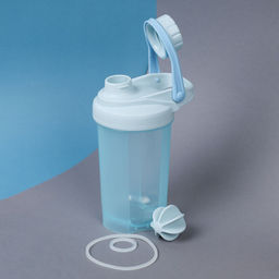 Бутылка/Шейкер COOLRAY SHSB-500 голубая, для спортивного питания 500ML/уп60 - Галеонтрейд фото 2