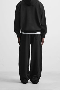 WIDE-LEG JOGGER TROUSERS - Zara фото 3