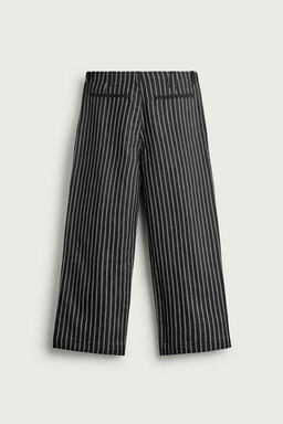 PANTAL?N DENIM ALGOD?N - LINO RAYAS / Azul - Zara фото 6