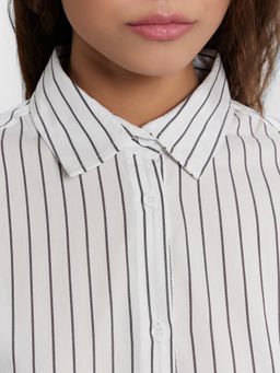 Рубашка женская в полоску