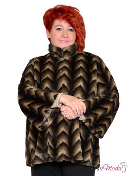 Шубка Модель №1774 размеры 44-84 - Plusmoda фото 5