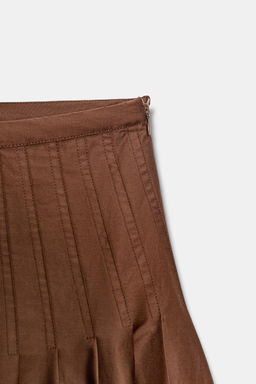PLEATED MIDI SKIRT - Zara фото 14