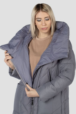 Куртка женская зимняя (Холлофайбер 300) - Империя пальто фото 23