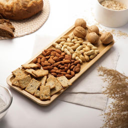 Блюдо для подачи BellaTenero Striata, прямоугольное, 36×15 см, бамбук