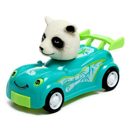 Машина инерционная Животные, вылетает голова при ударе, МИКС - Simaland фото 8