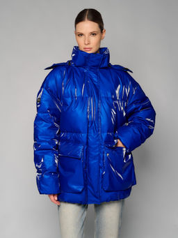 Куртка женская 12411-22035 blue - Eleganzza фото 2