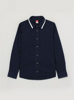 CRB wear/CWJB 63000-41 Рубашка для мальчика, темно-синий/Ex.Cherubino