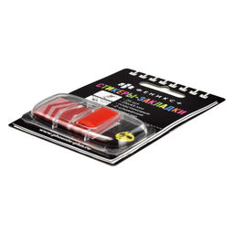 Стикеры-закладки пластиковые, 25х45 мм, 25 шт., арт. 58502 / 48 СТРЕЛКА