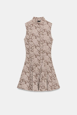 SHORT JACQUARD DRESS - Zara фото 4