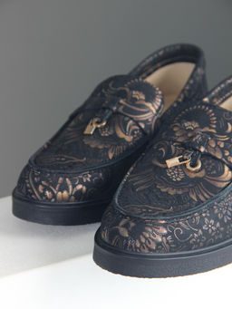 Лоферы лоферы 170.2699bl. Черный грация