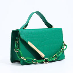 Сумка мессенджер на молнии, цвет зелёный - Simaland фото 3