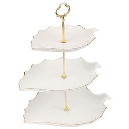 90022-138A Конфетница 3 яруса 4пр керамика LR (х10) - Mayer&boch фото 3