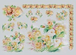 To-Do бумага Mini Soft Paper 25 x 35 см 10 шт. СК/Распродажа 98732/TD507 Цветочная симфония