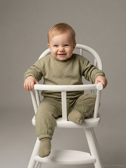 Bisiklet Yaka Erkek Bebek Sweatshirt ve E?ofman Alt?