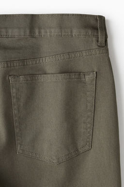 Pantalon corto en sarga de algodon Slim Fit - H&m фото 6
