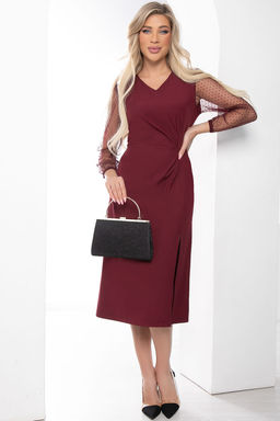 Платье Идеал красоты (бордо) П8488 - Lt collection фото 4