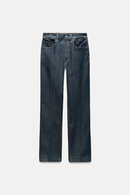ZW COLLECTION HIGH-WAIST BOOTCUT CROPPED JEANS - Zara фото 15