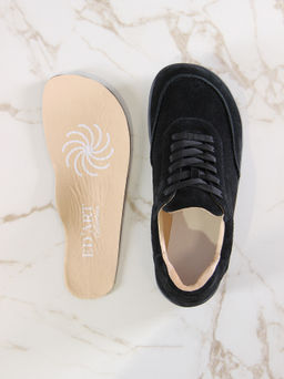 Босоногие кеды 187.natabl.Черный замша