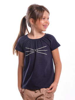 Футболка для девочки UD 0803 кофе - Mini maxi фото 13