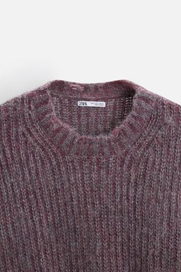 BRUSHED TEXTURE SWEATER - Zara фото 8