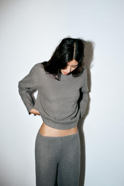 SOFT STRAIGHT-LEG TROUSERS - Zara фото 35
