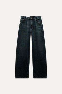 TRF RELAXED LOW-RISE JEANS - Zara фото 6