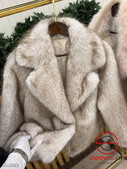 Шуба женская из искусственного меха