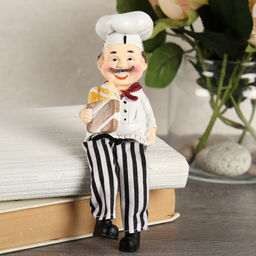 Цена за 2 шт. Фигурка Повар висячие ножки 12 см 2 штуки набор / 9791 /уп 96/ - ГалеонТрейд фото 5