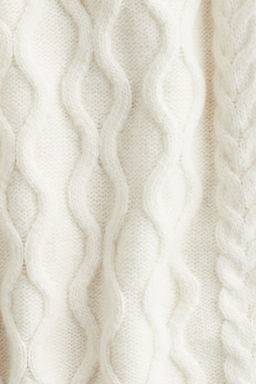 Vestido en punto trenzado - H&m фото 6