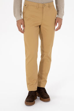 Erkek Hardal Kanvas / Chino Pantolon Sepette S_rpriz _ndirim - U.s. polo assn фото 2