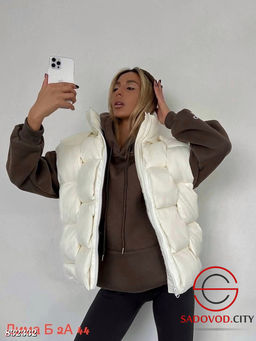 Жилетка женская на молнии