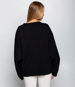 Джемпер #БШ2892, чёрный - Dommod фото 3