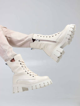 Ботинки EDART 346.чанки be. Бежевый макс/шерсть - Ed'art фото 19