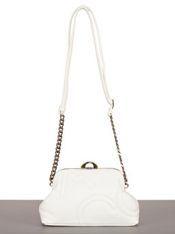 LACCOMA сумка Жасмин-Л815-белый эко кожа хлопок  фото 3