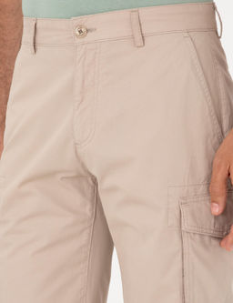 Bej Comfort Fit %100 Pamuk Bermuda _ort - Cacharel фото 5