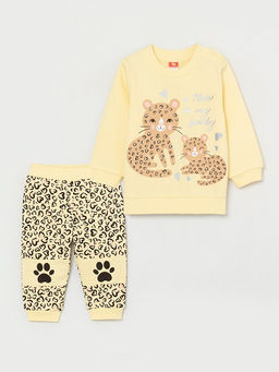 CRB wear/CWNG 90063-30-299 Комплект для девочки (джемпер, брюки), светло-желтый/Ex.Cherubino фото 5