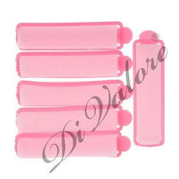 Di Valore 301-241 Бигуди "Поролон" РОЗОВЫЕ 6шт Д1,5см длина 6,8см