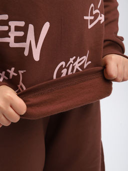 Пижама "Квин" шоколад