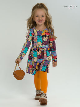 Платье Эля коты в горошек - Sovalina фото 14