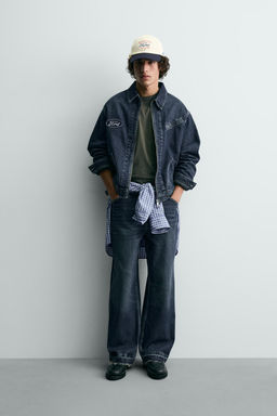 FORD  PATCH DENIM JACKET - Zara фото 9