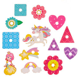 Настольная игра. Геоборд с доп. элементами «Замок принцессы» 20х20 см