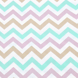 Зигзаг, бирюза Скатерть 220х145см, длина стола до 180см, на 8-10 персон, хлопок Премиум 186г/м2, Домашняя мода (Россия)  фото 2