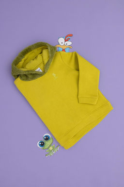 Толстовка для девочек фисташково-зеленого цвета Неожиданная скидка в корзине