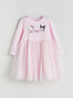 Hello Kitty Bask?l? K?z ?ocuk Elbise