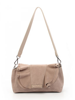LACCOMA сумка АУ4805-М-бежевый натуральная замша хлопок
